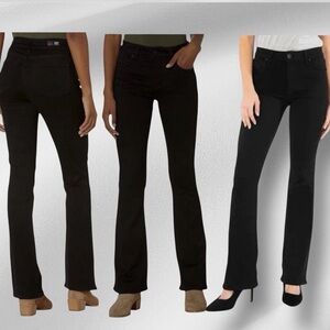 🌺KUT FROM THE CLOTH KAREN BABY BOOTCUT BLACK JEANS SIZE 12 🌺